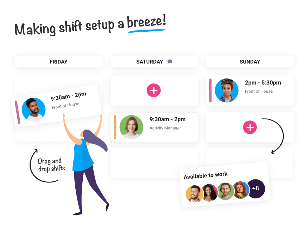 Staff Scheduling App